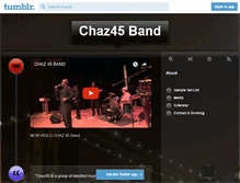 Tablet Screenshot of chaz45.tumblr.com