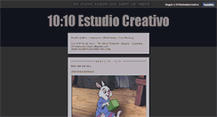 Desktop Screenshot of 1010estudiocreativo.tumblr.com