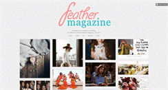 Desktop Screenshot of feathermagazine.tumblr.com