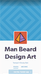 Mobile Screenshot of man-beard-design-art.tumblr.com