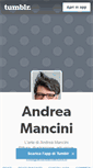 Mobile Screenshot of andreamancini.tumblr.com