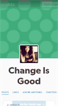 Mobile Screenshot of changeisgoodfanfic.tumblr.com