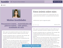 Tablet Screenshot of minhasinutilidades.tumblr.com