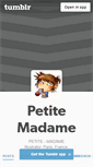 Mobile Screenshot of petite-madame.tumblr.com