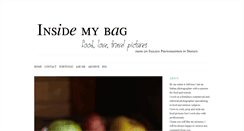 Desktop Screenshot of insidethebag.tumblr.com