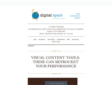 Tablet Screenshot of digitalspark.tumblr.com