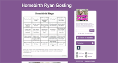 Desktop Screenshot of homebirthgosling.tumblr.com