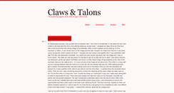 Desktop Screenshot of clawsandtalons.tumblr.com