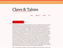 Tablet Screenshot of clawsandtalons.tumblr.com