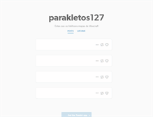 Tablet Screenshot of parakletos127.tumblr.com