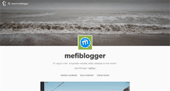 Desktop Screenshot of mefiblogger.tumblr.com