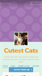 Mobile Screenshot of cutestcats.tumblr.com
