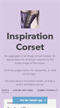 Mobile Screenshot of everythingcorsets.tumblr.com