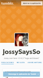 Mobile Screenshot of itsjossybitch.tumblr.com