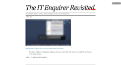 Desktop Screenshot of it-enquirer.tumblr.com