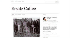 Desktop Screenshot of ersatzcoffee.tumblr.com