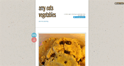 Desktop Screenshot of amyeatsvegetables.tumblr.com
