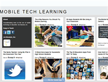 Tablet Screenshot of mobiletechlearning.tumblr.com