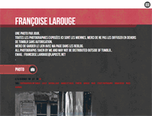 Tablet Screenshot of francoise-larouge.tumblr.com