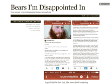 Tablet Screenshot of bearsimdisappointedin.tumblr.com