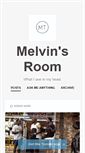 Mobile Screenshot of melvinsroom.tumblr.com