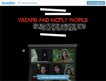 Tablet Screenshot of mcpotterfly.tumblr.com