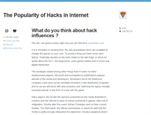 Tablet Screenshot of hacksininternet.tumblr.com