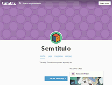 Tablet Screenshot of anapaulamarinho.tumblr.com