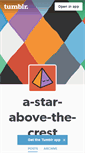Mobile Screenshot of a-star-above-the-crest.tumblr.com