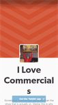 Mobile Screenshot of ilovecommercials.tumblr.com