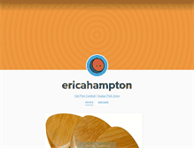 Tablet Screenshot of ericahampton.tumblr.com