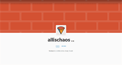 Desktop Screenshot of allischaos.tumblr.com