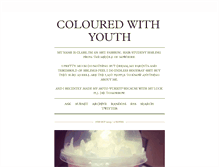 Tablet Screenshot of colouredwithyouth.tumblr.com