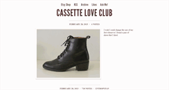 Desktop Screenshot of cassetteloveclub.tumblr.com