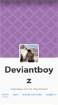 Mobile Screenshot of deviantboyz.tumblr.com