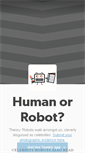 Mobile Screenshot of humanorrobot.tumblr.com