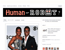 Tablet Screenshot of humanorrobot.tumblr.com