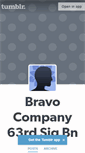 Mobile Screenshot of bravocompany63rd.tumblr.com