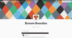 Desktop Screenshot of buxombeauties.tumblr.com