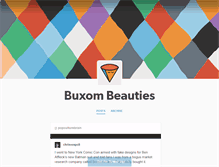 Tablet Screenshot of buxombeauties.tumblr.com