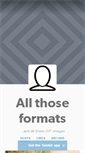 Mobile Screenshot of graphicinterchangeformats.tumblr.com