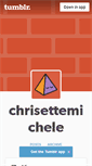 Mobile Screenshot of chrisettemichele.tumblr.com