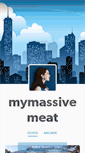 Mobile Screenshot of mymassivemeat.tumblr.com