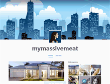 Tablet Screenshot of mymassivemeat.tumblr.com