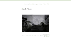 Desktop Screenshot of muscle-fitness.tumblr.com