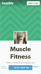 Mobile Screenshot of muscle-fitness.tumblr.com