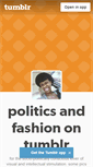 Mobile Screenshot of politicsandfashionshi.tumblr.com