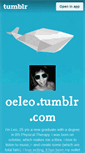 Mobile Screenshot of oeleo.tumblr.com