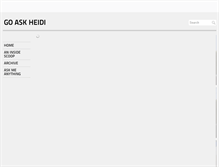 Tablet Screenshot of goaskheidi.tumblr.com