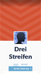 Mobile Screenshot of dreistreifen.tumblr.com